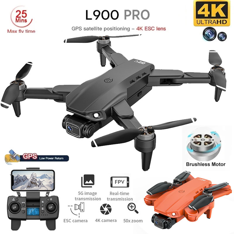 Drone Camera 4K - L900 Pro Gps Drone 4K Professionele