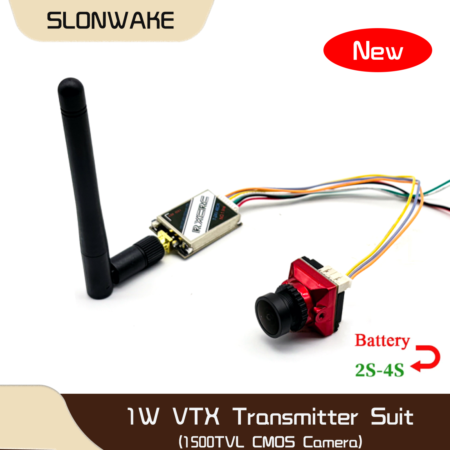 SLONWAKE 5.8G 48CH 1W VTX 100/ - Drone Camera Lens recensie en prijs