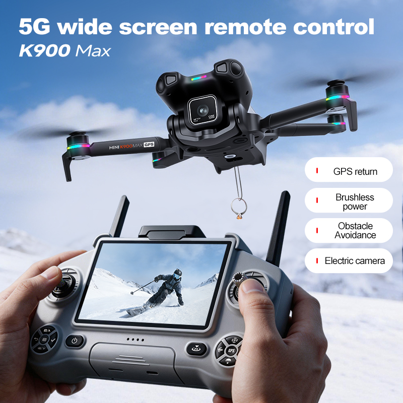 Nieuwe K900 MAX GPS Drone met  - Drone Camera Night Vision recensie en prijs