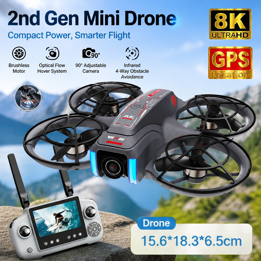 AE21 Mini Drone Speelgoed 8K H - Drone Camera Night Vision recensie en prijs
