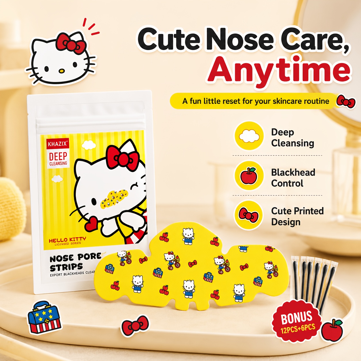 12 stuks gele Hello Kitty verw - Drone Camera Stabilized recensie en prijs